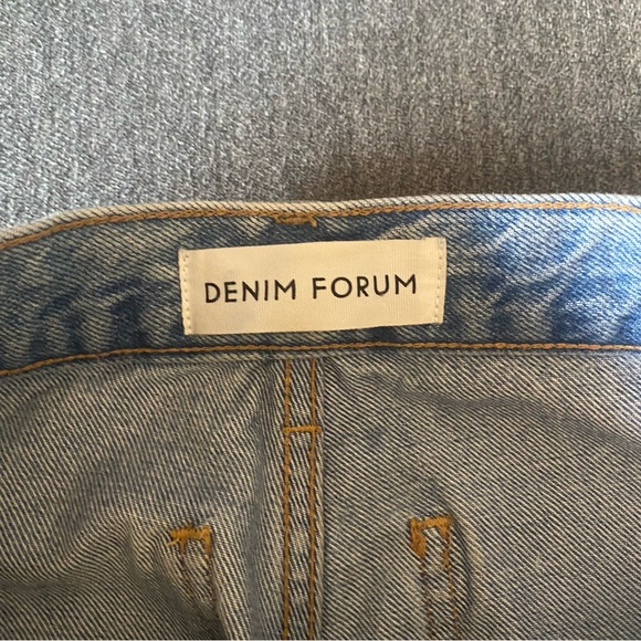 Denim Forum Low Rise Carpenter Jeans - Picture 4 of 14